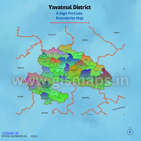 Yavatmal District Pincode Maps